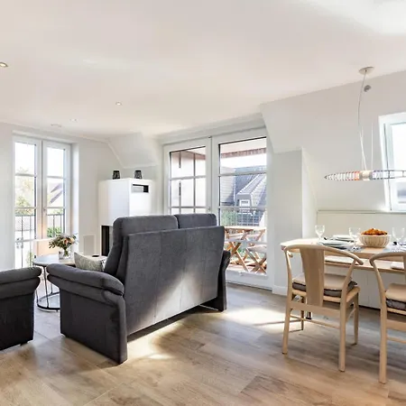 Апартаменты Meisennest - Wohlfuehloase In Strandnaehe Mit Sauna Und Kamin In Westerland, Sylt *